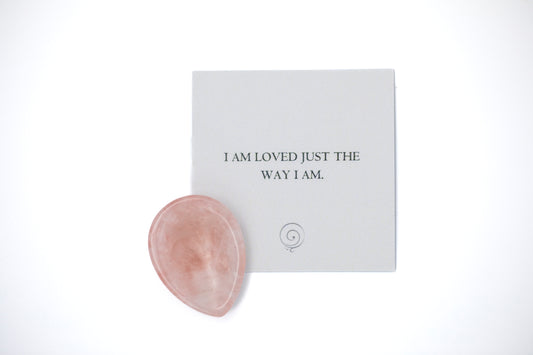 Rose Quartz Thank You Stone