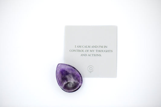 Amethyst Thank You Stone