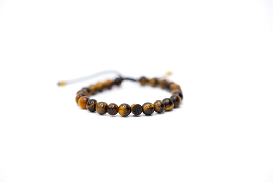 Brave Bracelet - Tiger Eye - Stone charm - child