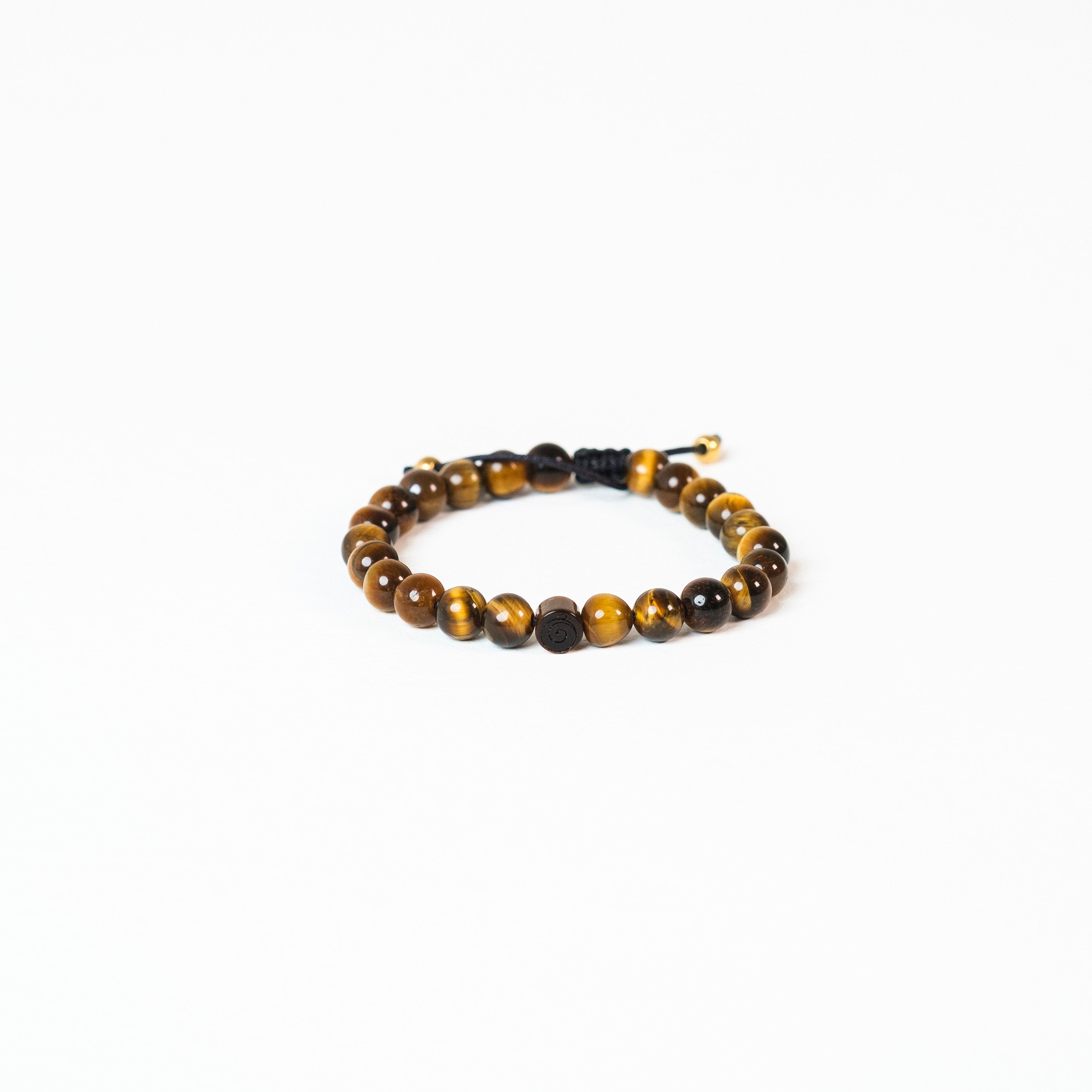 Tiger Eye Courage and Confidence Bracelet with Stone Charm - Child/Teen