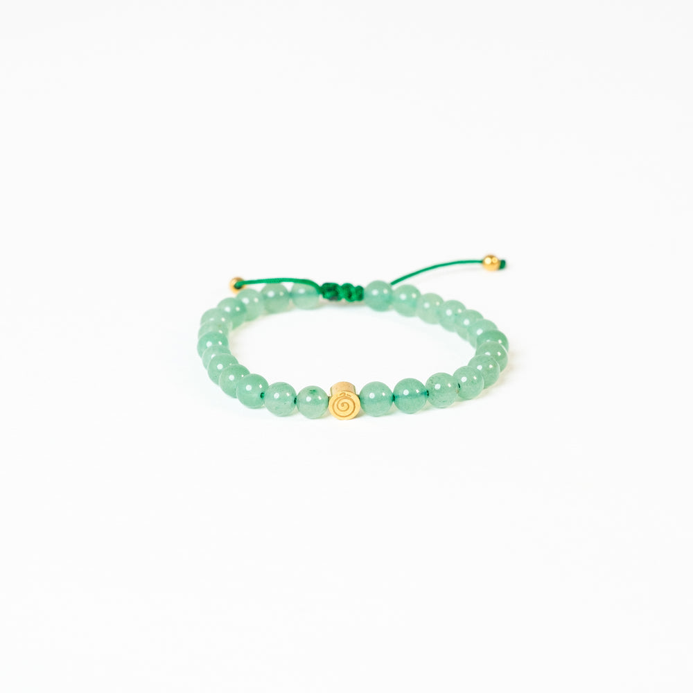 Green Aventurine Daily Reminder Bracelet – Joy | Adult