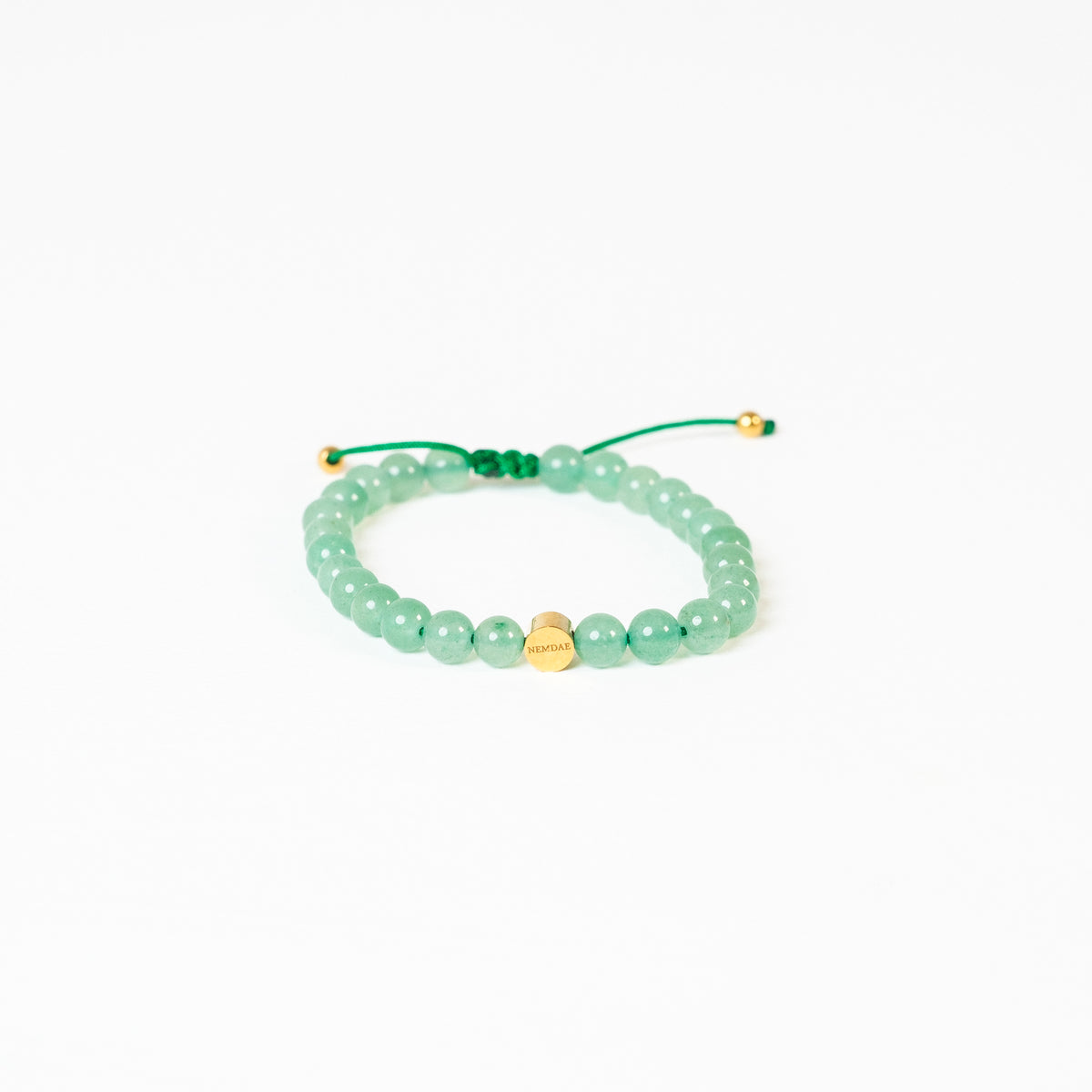 Green Aventurine Crystal Reminder Bracelet – Joy | Adult