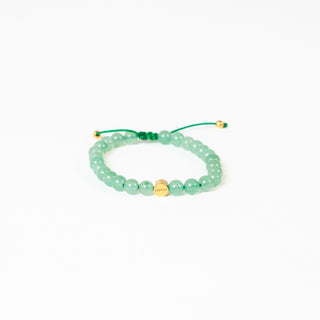 Green Aventurine Crystal Reminder Bracelet – Joy | Adult