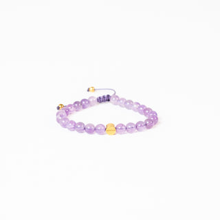 Amethyst Crystal Reminder Bracelet – Calm | Adult