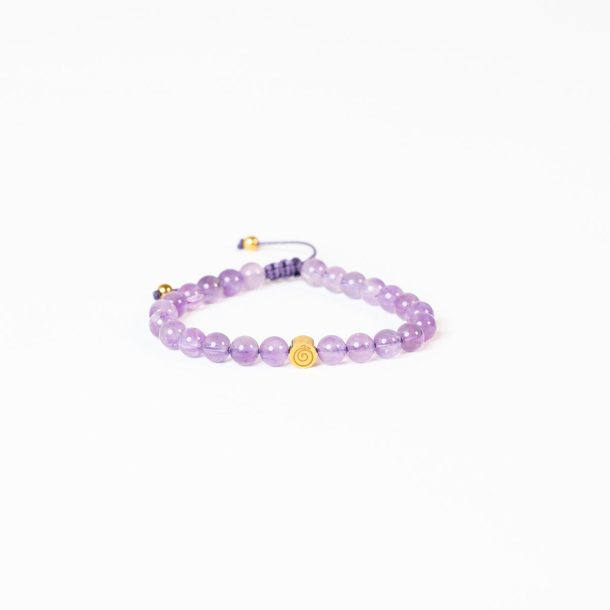 Amethyst Crystal Reminder Bracelet – Calm | Adult