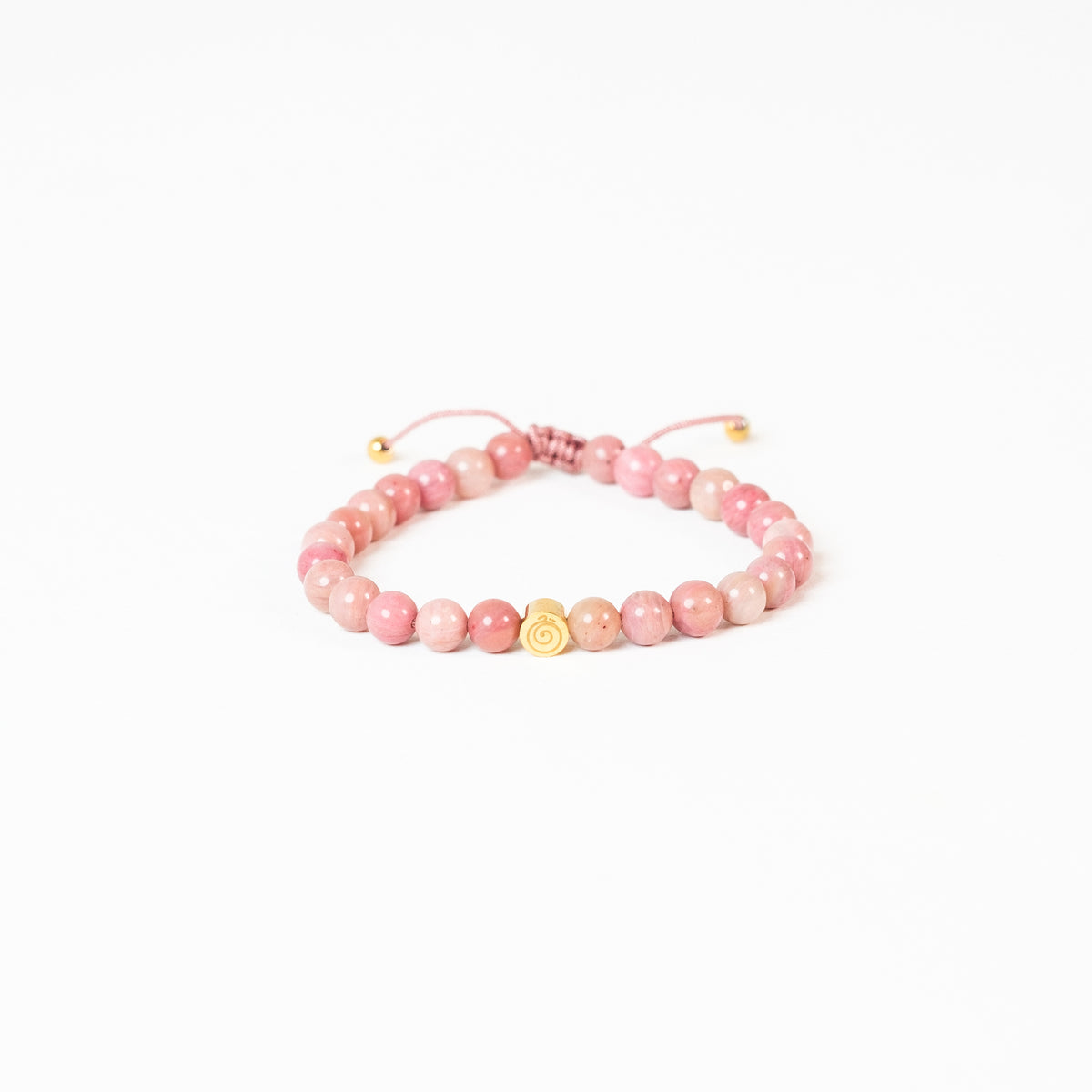 Rhodonite Crystal Reminder Bracelet – Self-Love | Adult