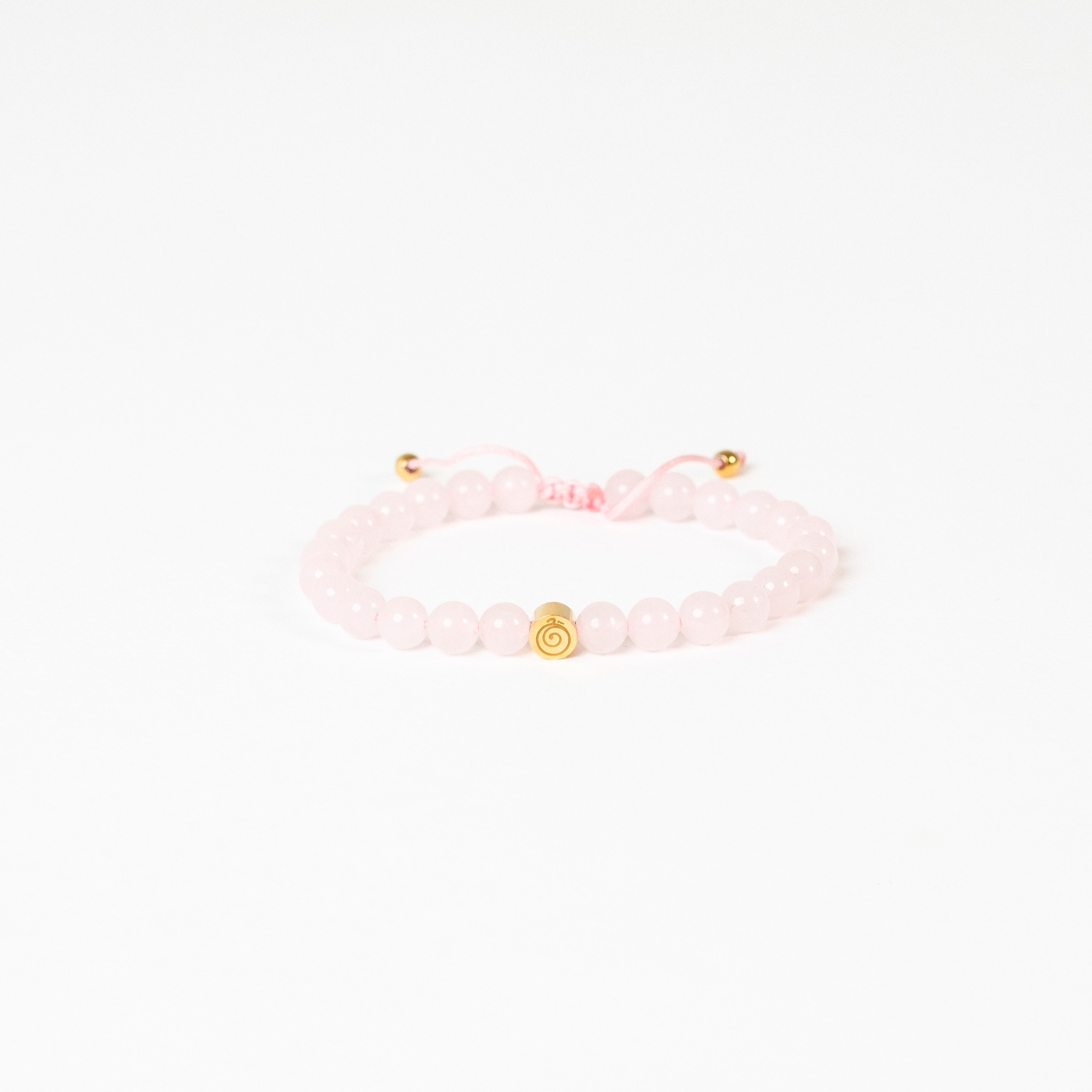 Rose Quartz Love Bracelet - Child/Teen