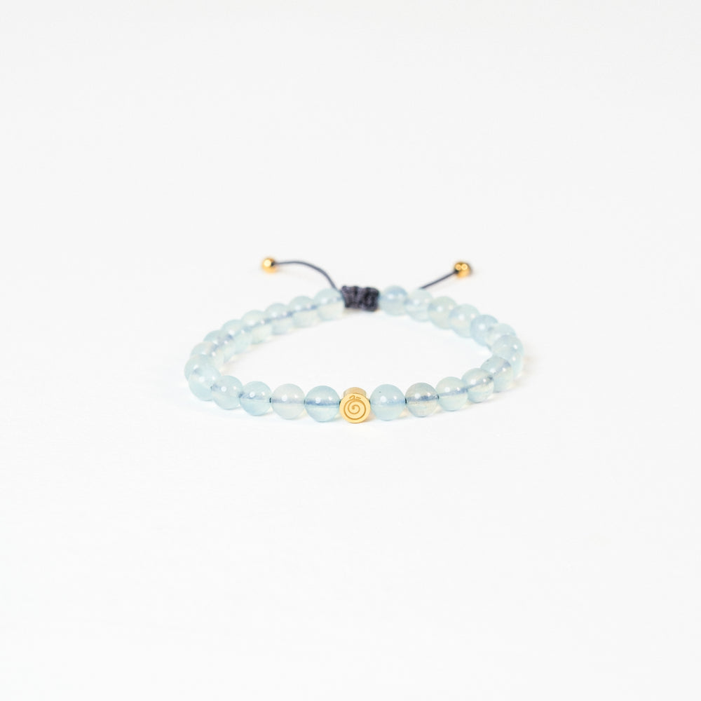 Inner strength | Aquamarine Bracelet - Adult