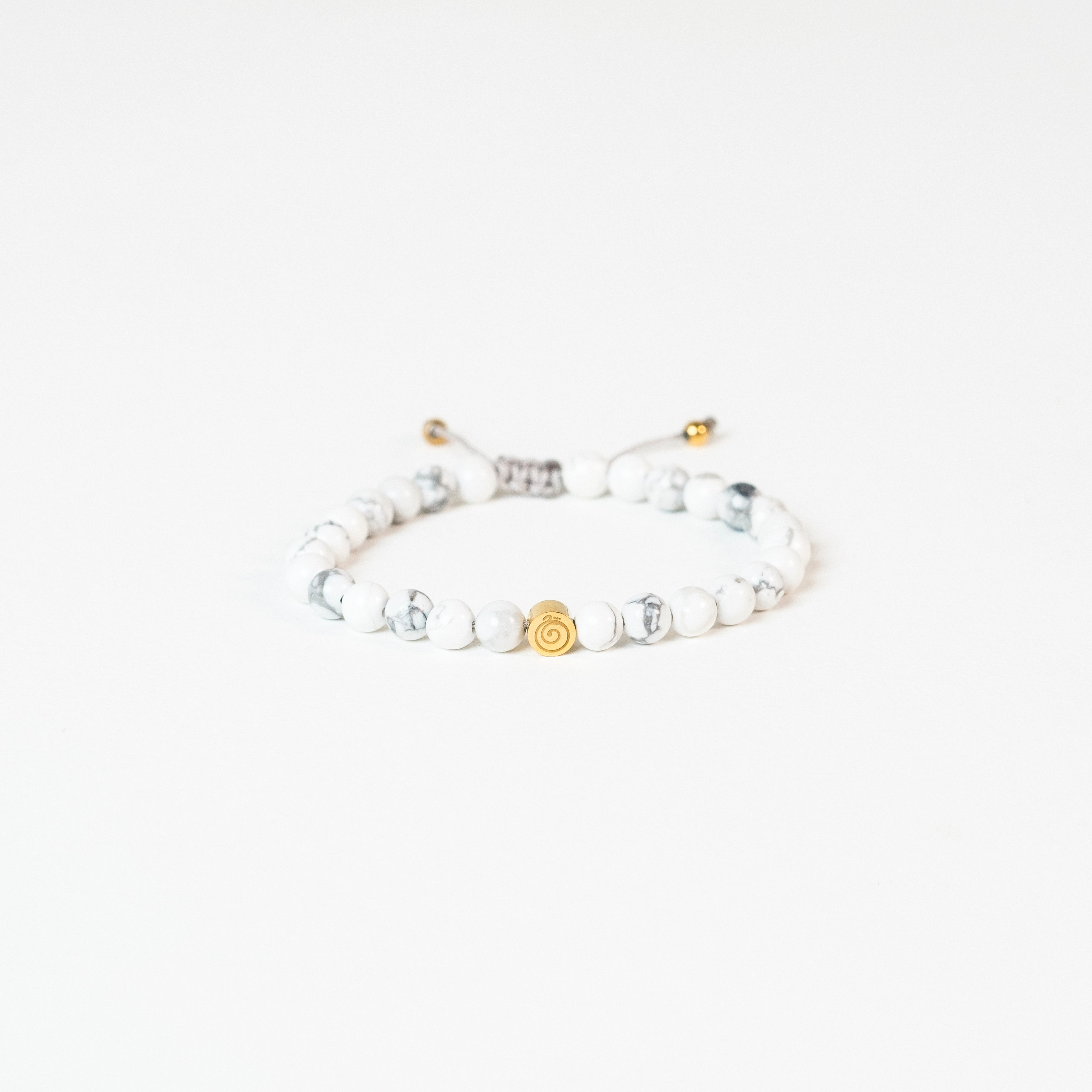 White Howlite Serenity Bracelet - Child/Teen