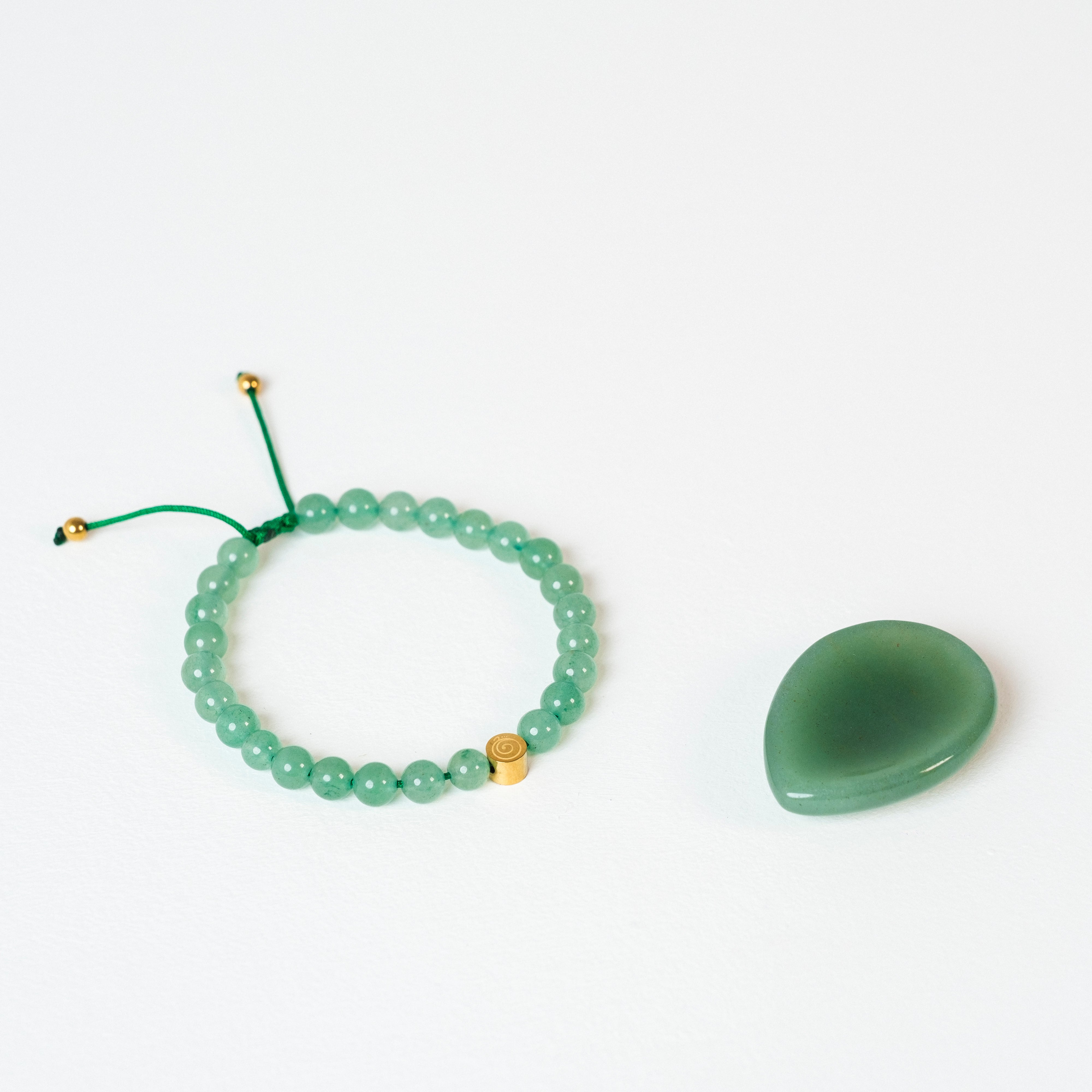 Green Aventurine Friendship Bracelets - Luck and Creativity for Young Hearts