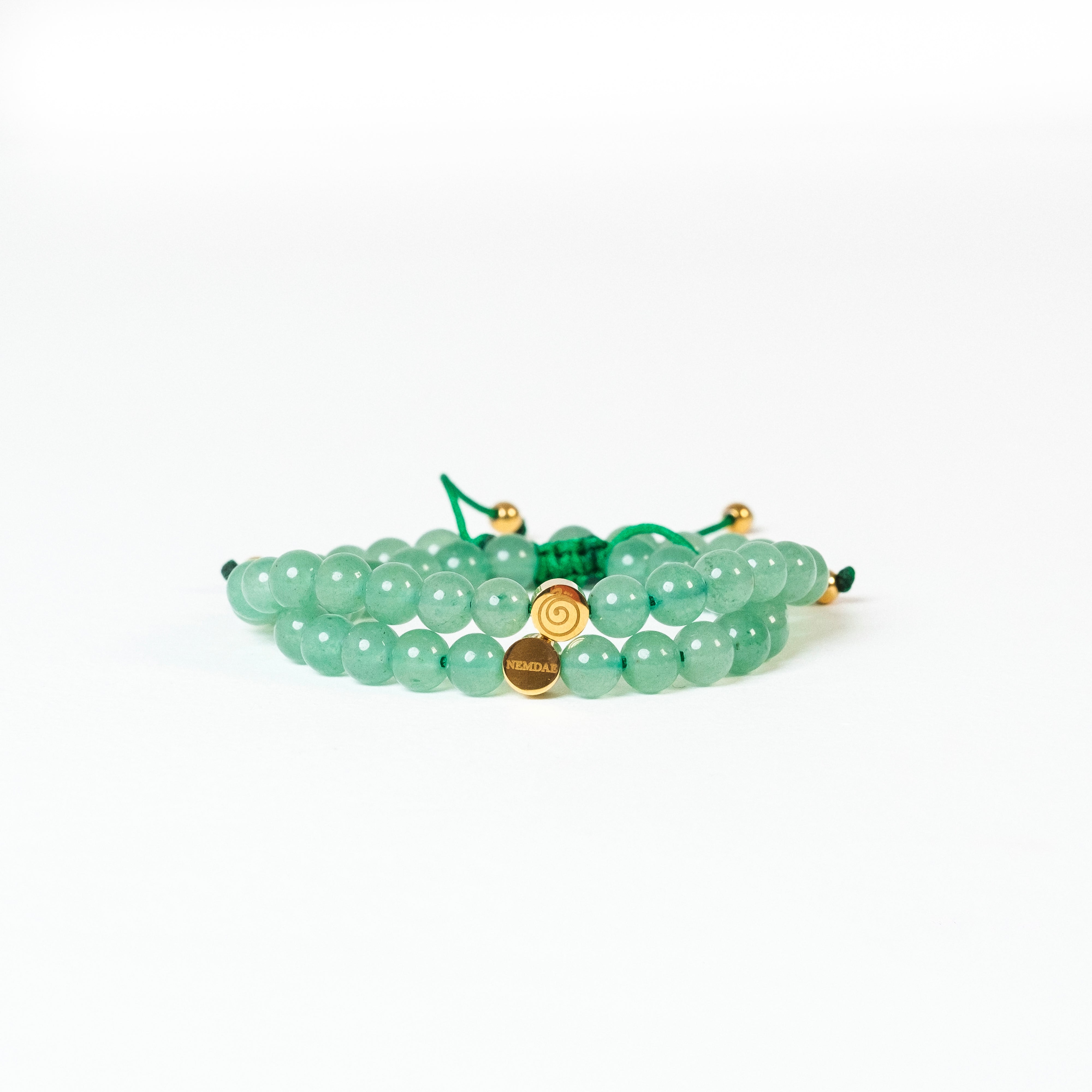 Green Aventurine Friendship Bracelets - Luck and Creativity for Young Hearts