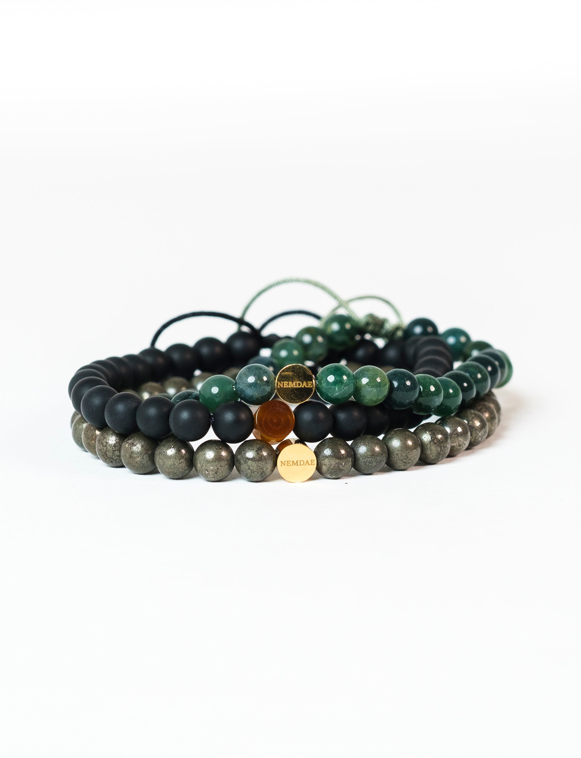 Onyx & Tiger Eye Protection & Confidence Bracelet - Men's Edition