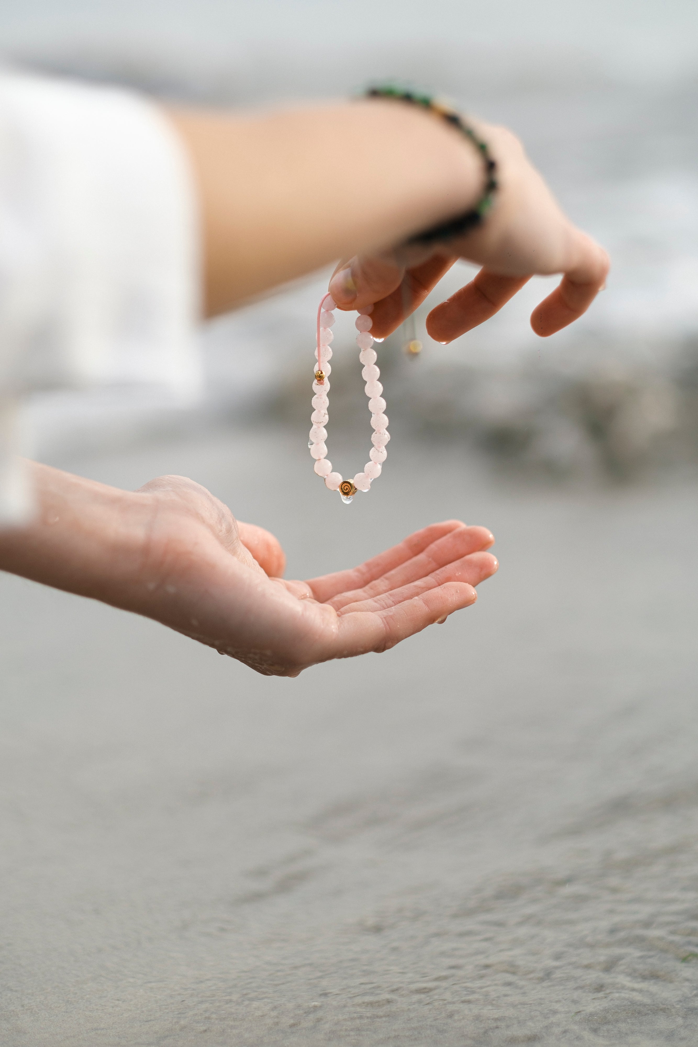 Rose Quartz Love Bracelet - Adult