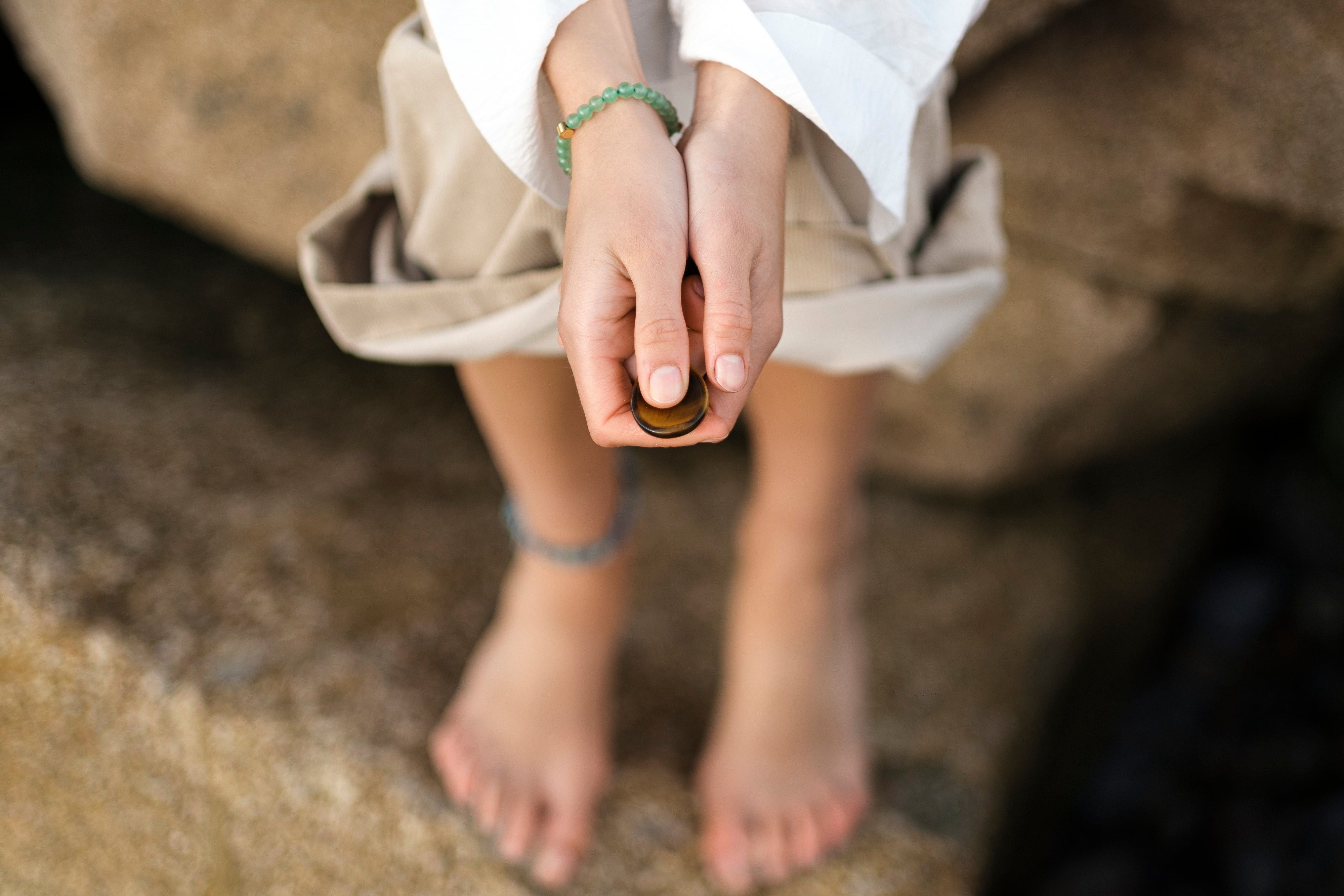 Green Aventurine Luck Bracelet - Child/Teen