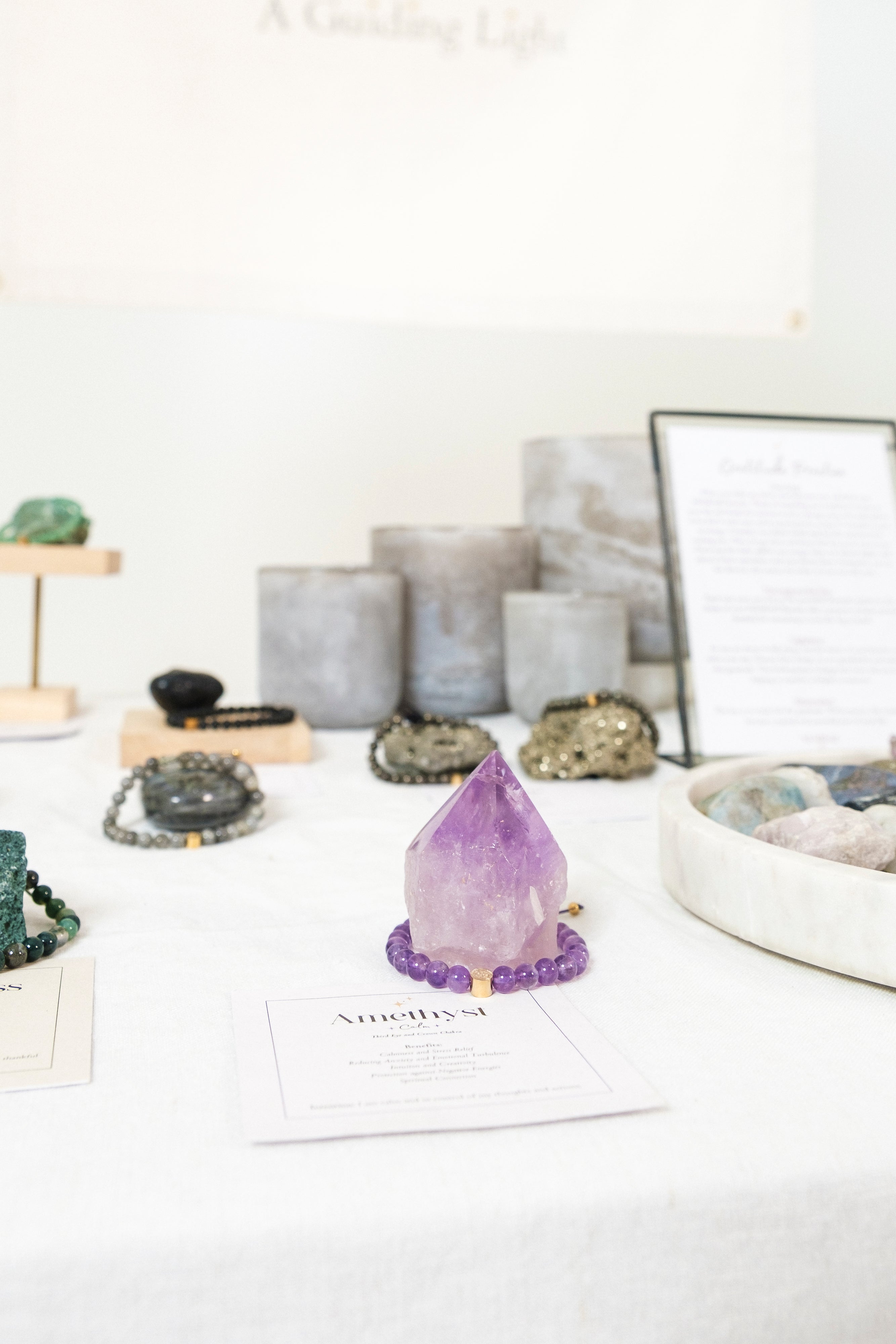 Amethyst Calm Bracelet - Adult