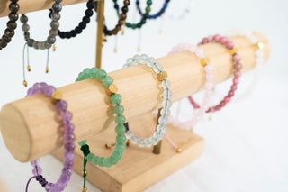 Green Aventurine Crystal Reminder Bracelet – Joy | Adult