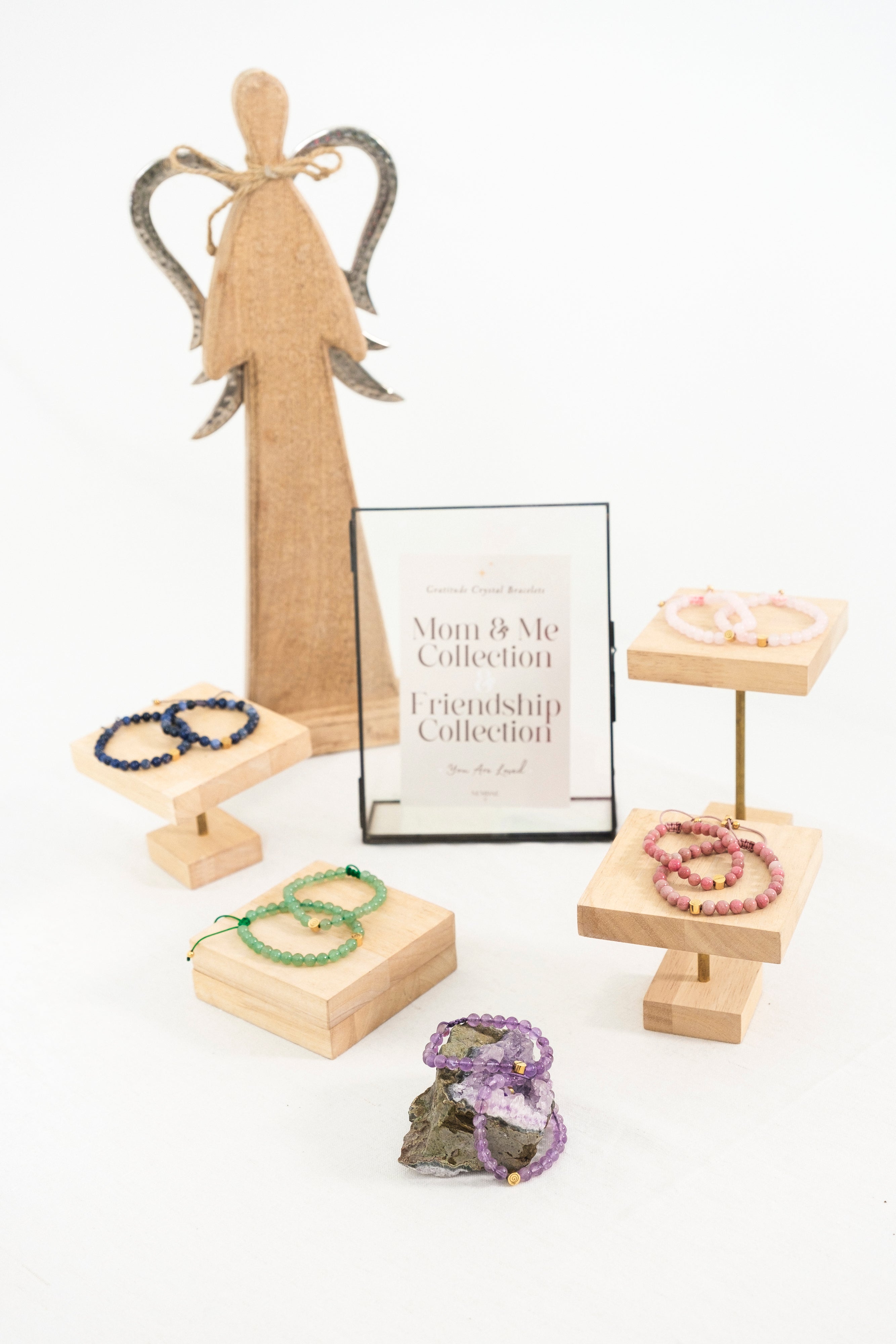 Amethyst Calm Bracelet- Mom & Me Set