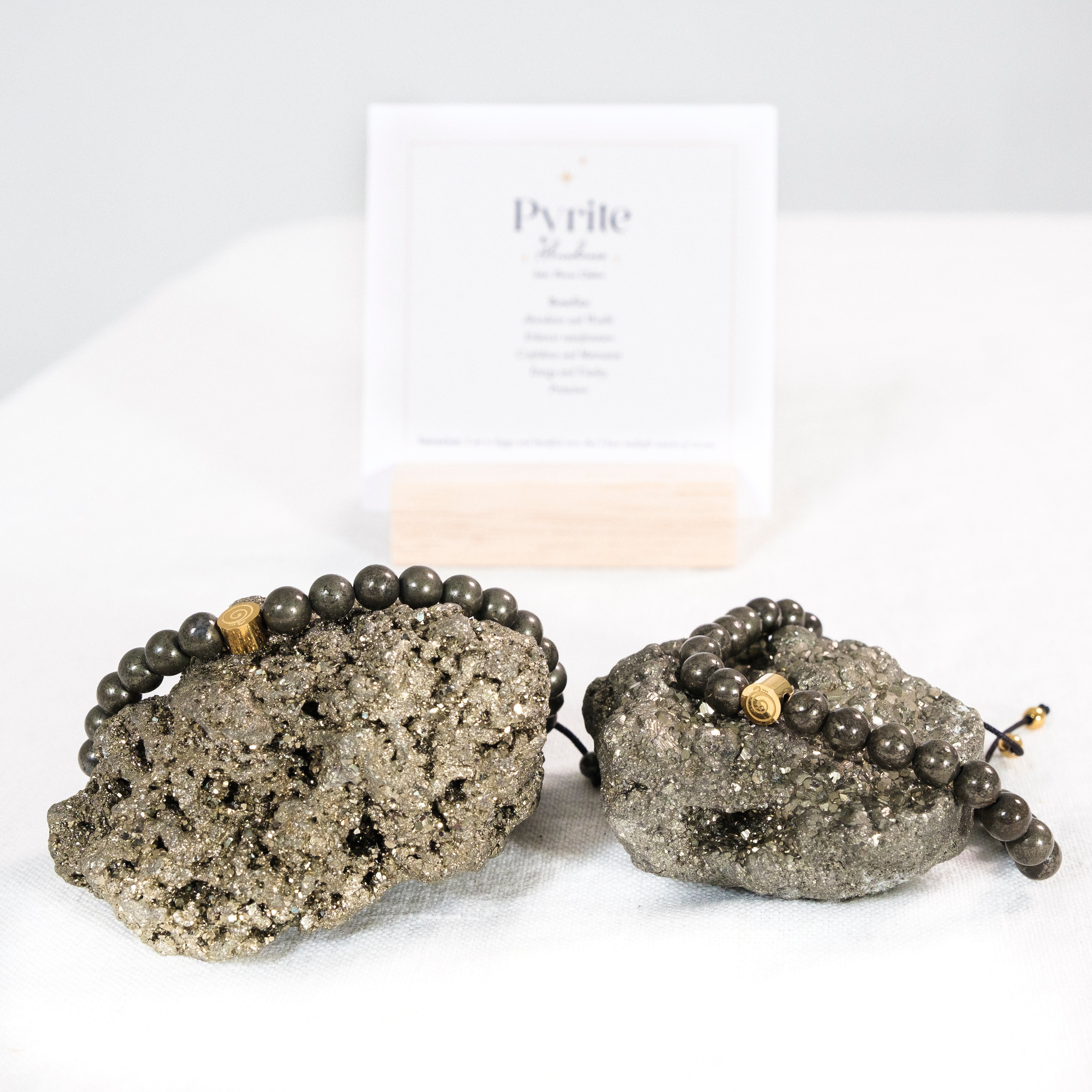 Pyrite Wealth Bracelet - Adult