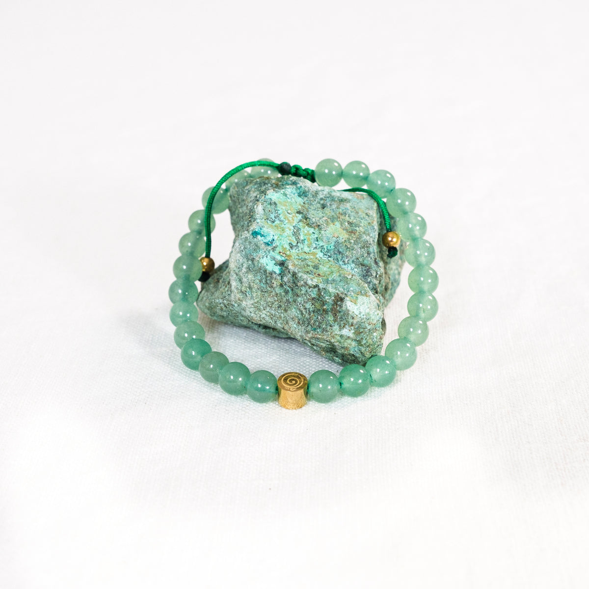 Green Aventurine Crystal Reminder Bracelet – Joy | Kids & Teens