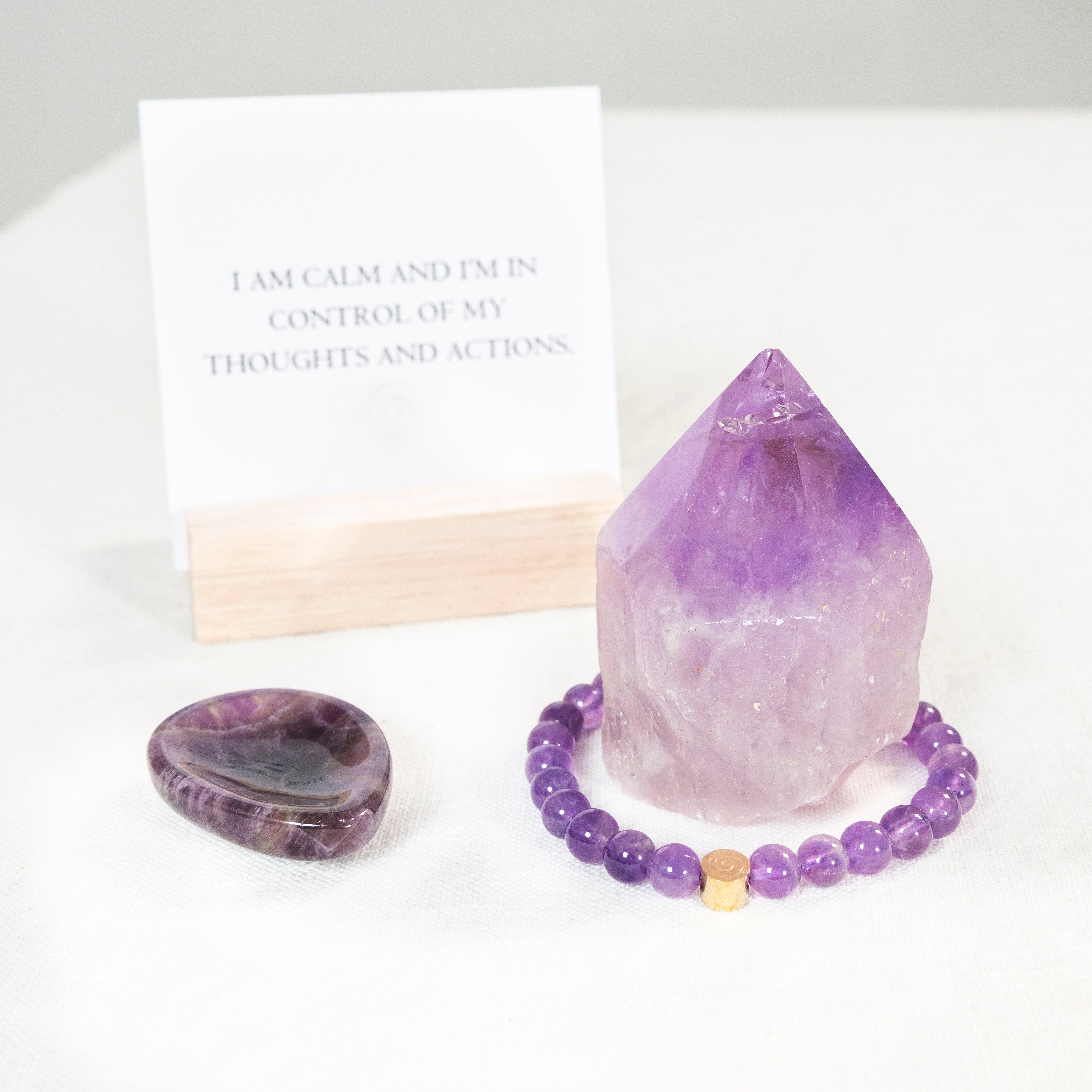 Amethyst Calm Bracelet - Adult