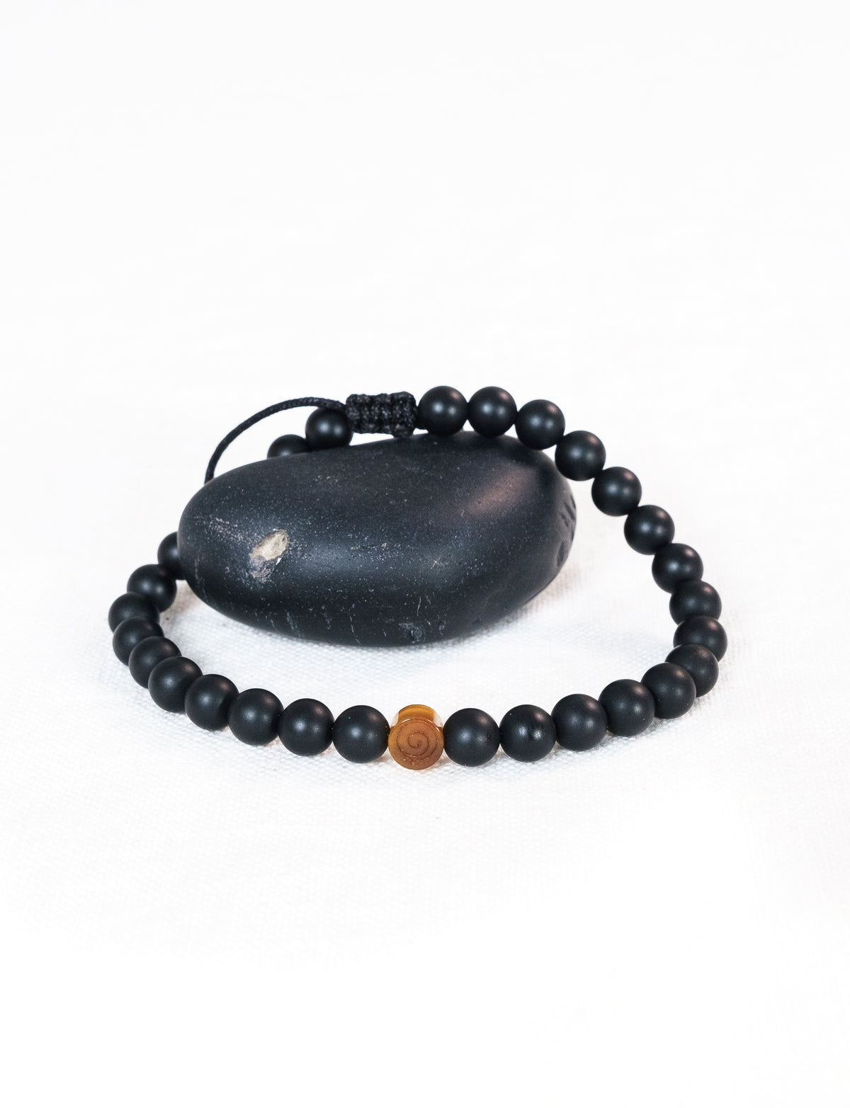 Onyx & Tiger Eye Crystal Reminder Bracelet –Protection | Men’s