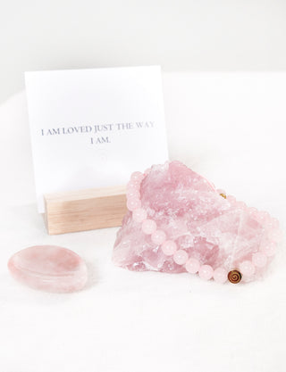 Rose Quartz Thank You Stone | Love