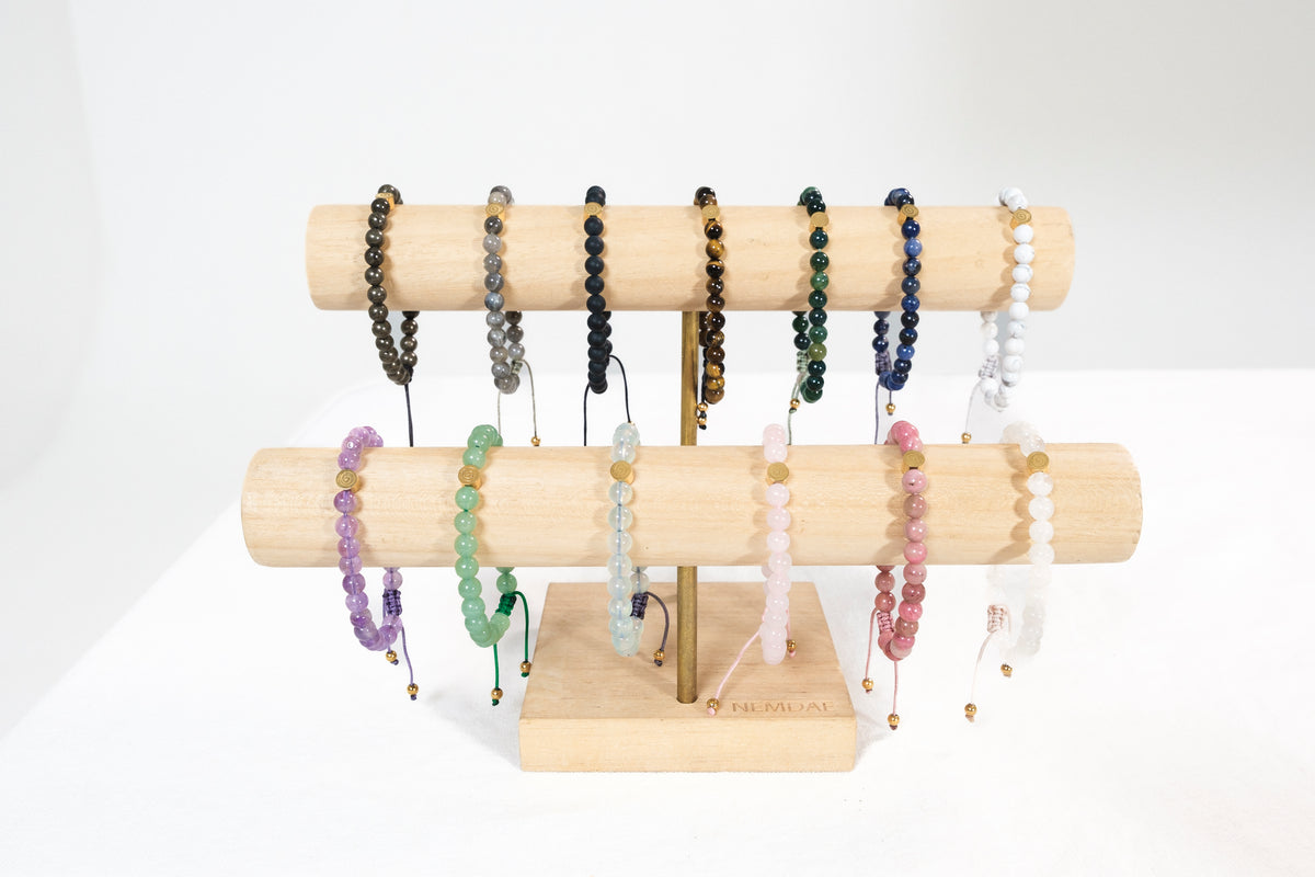 Rhodonite Crystal Reminder Bracelet – Self-Love | Adult