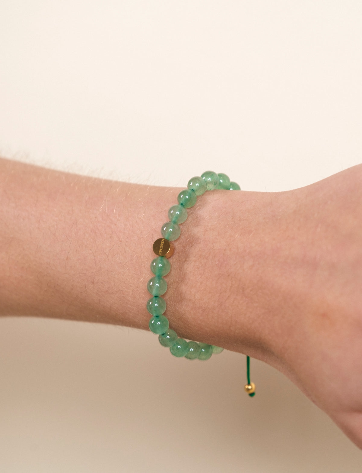 Green Aventurine Crystal Reminder Bracelet – Joy | Adult