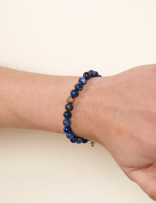 Sodalite Crystal Reminder Bracelet – Finding your voice | Adult