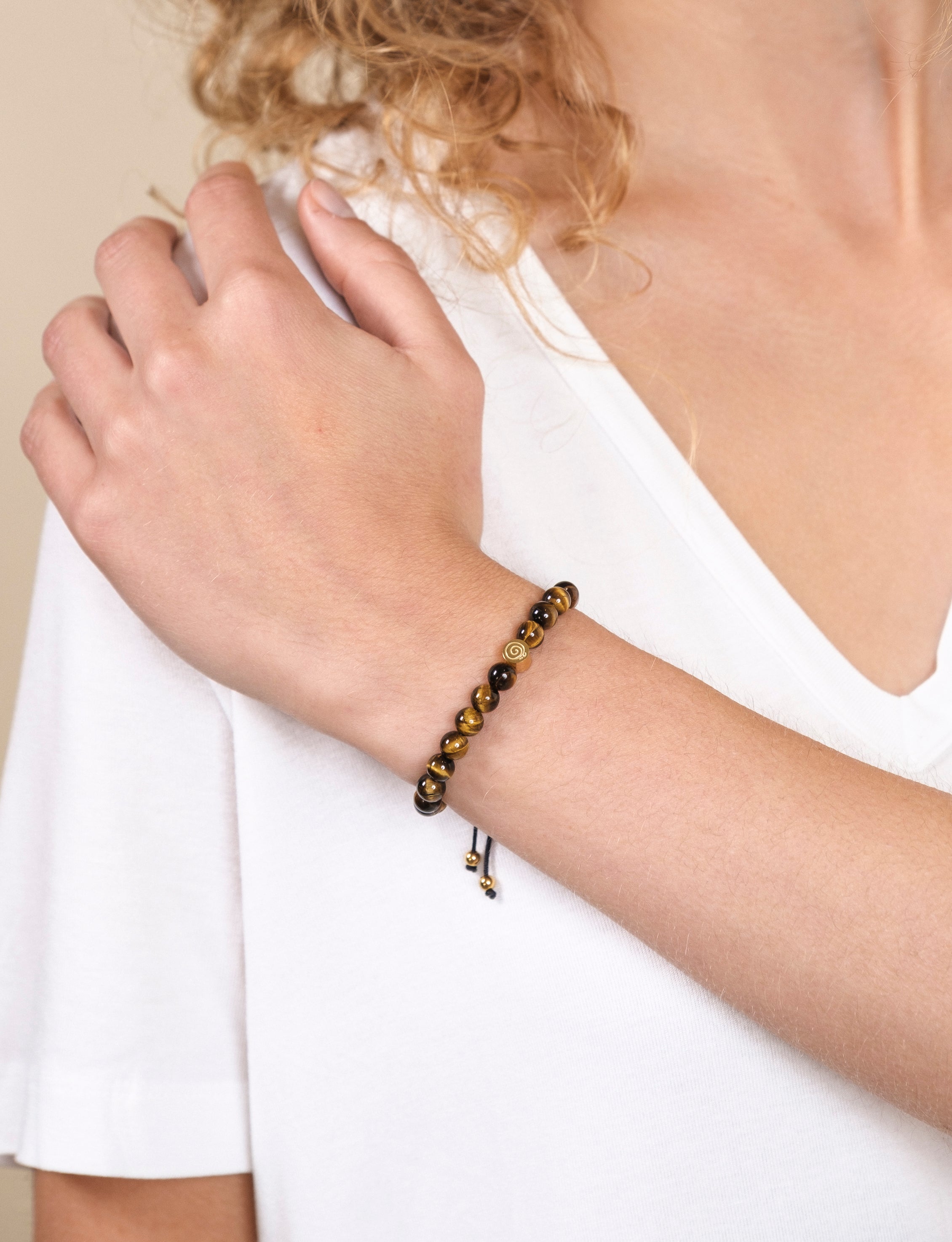 Tiger Eye Confidence Bracelet - Adult