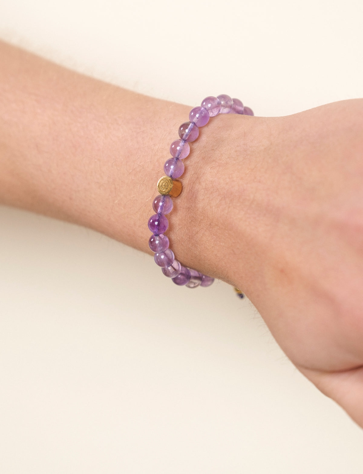 Amethyst Crystal Reminder Bracelet – Calm | Adult