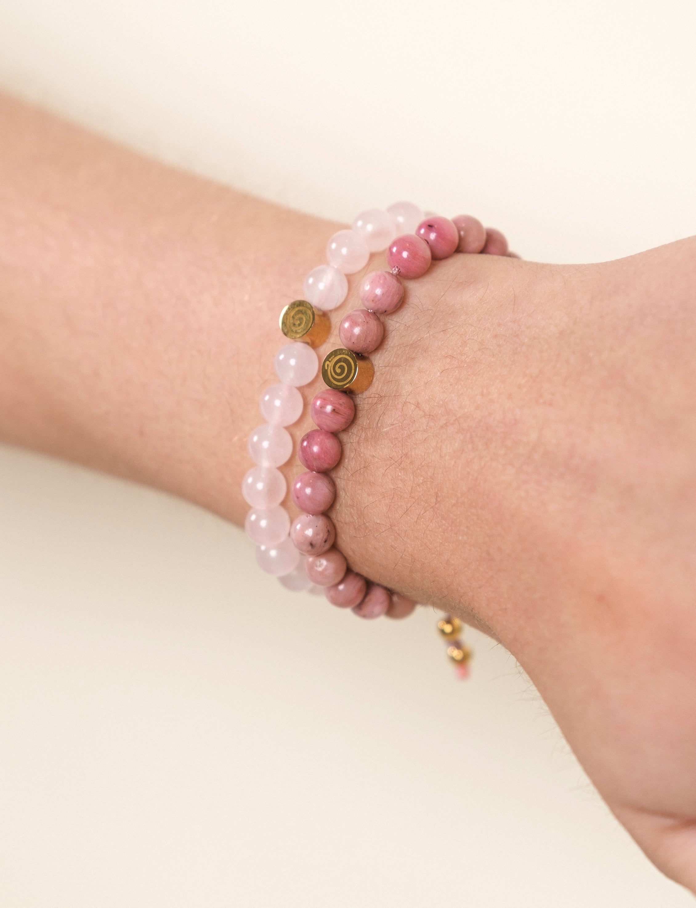 Rose Quartz Love Bracelet - Adult