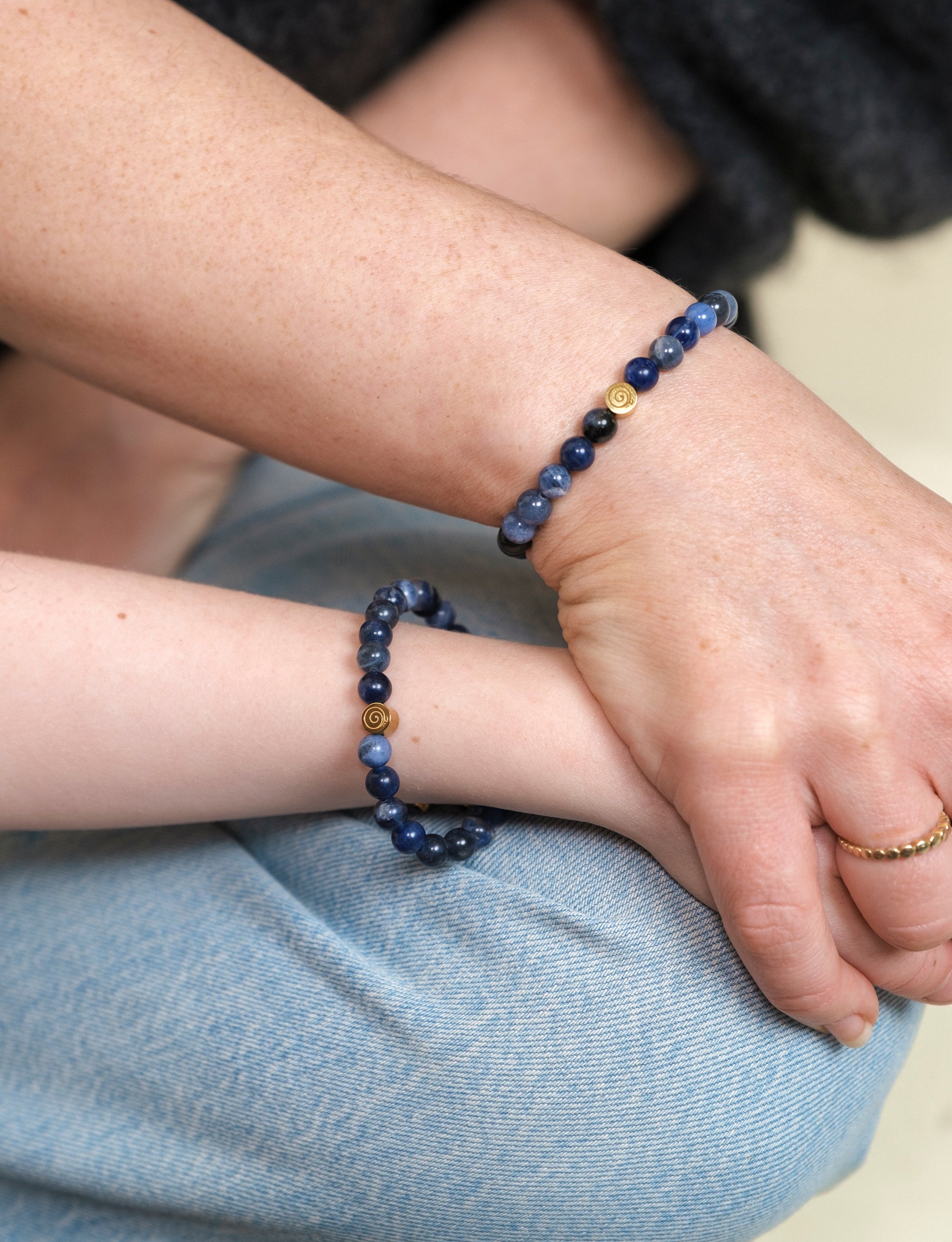 Sodalite Speak Your Truth Bracelet - Mom & Me Set