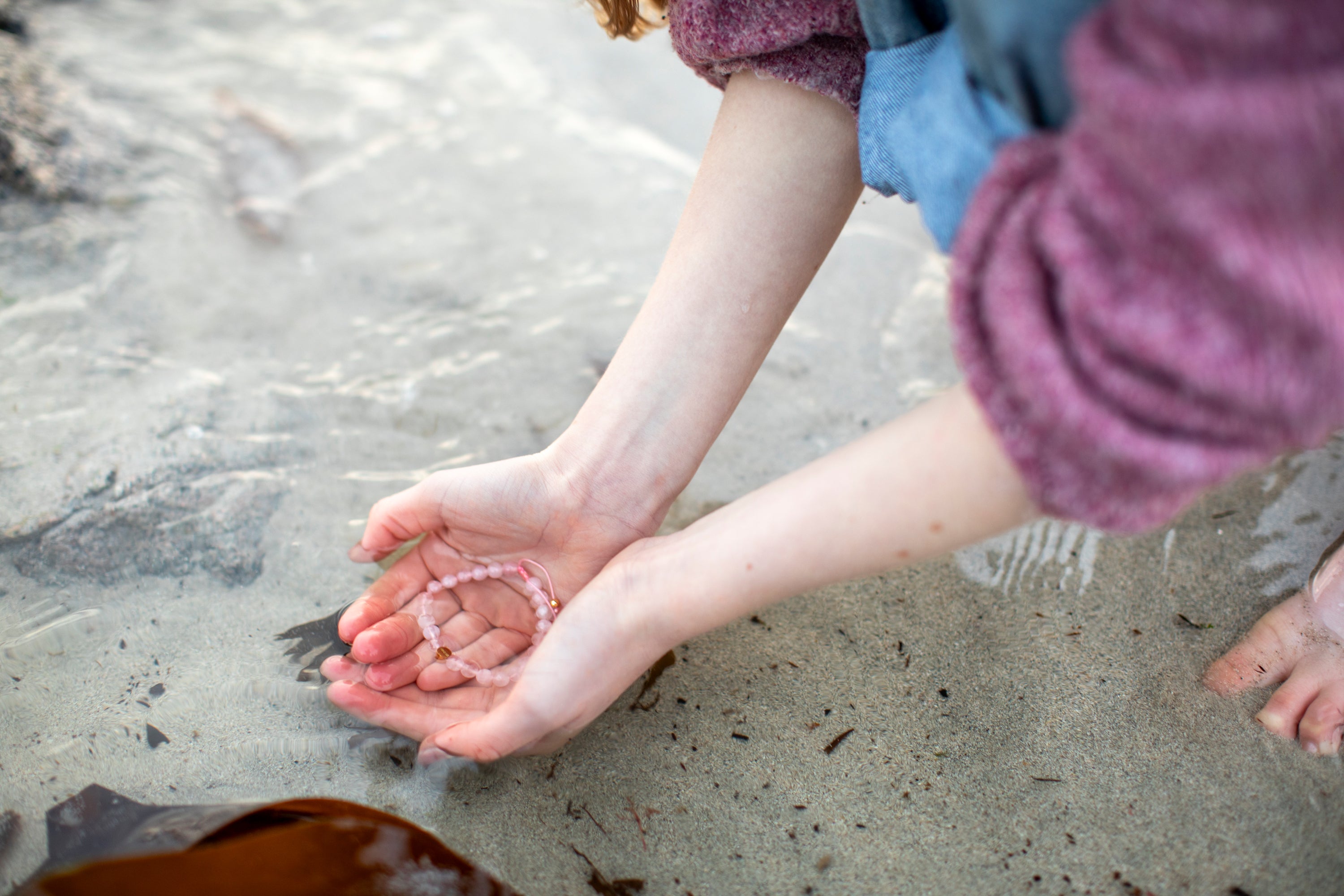 Rose Quartz Love Bracelet - Child/Teen