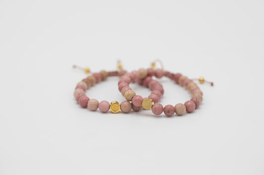 Friendship Bracelets - Rhodonite - child