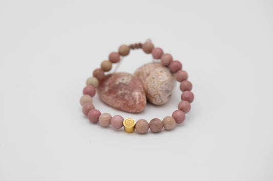 Friendship Bracelets - Rhodonite