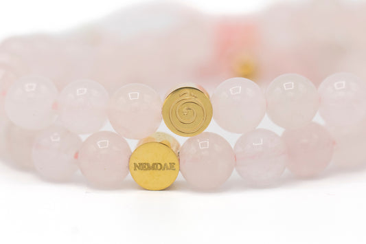 Love Bracelet - Rose Quartz