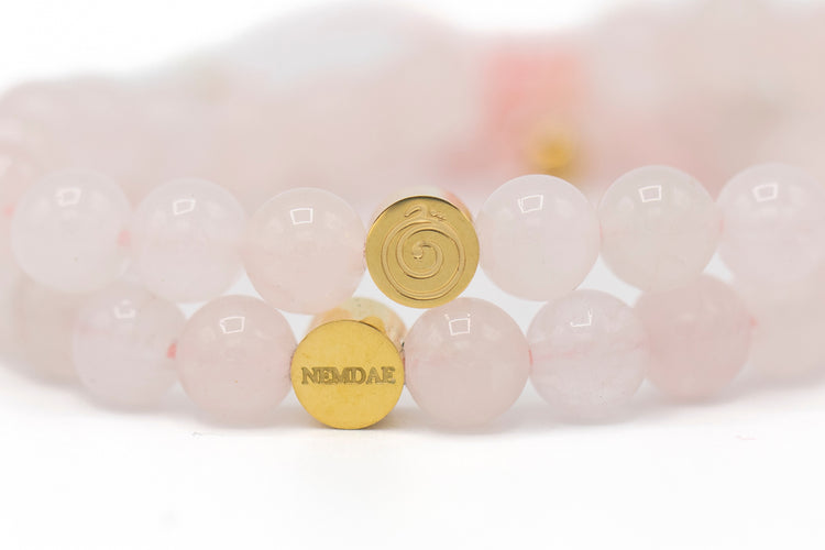 Love Bracelet - Rose Quartz