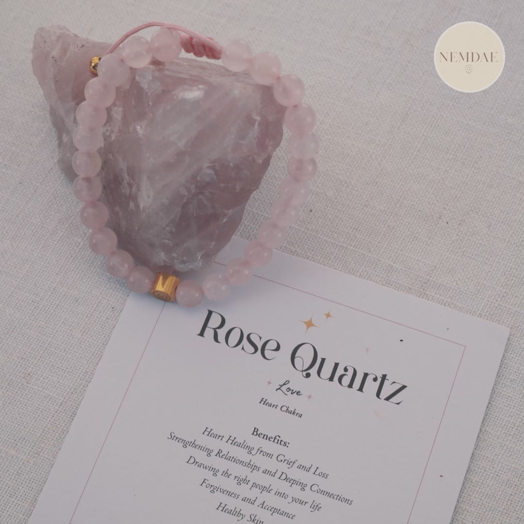 Rose Quartz Friendship Bracelets - Love and Compassion for Deep Connections