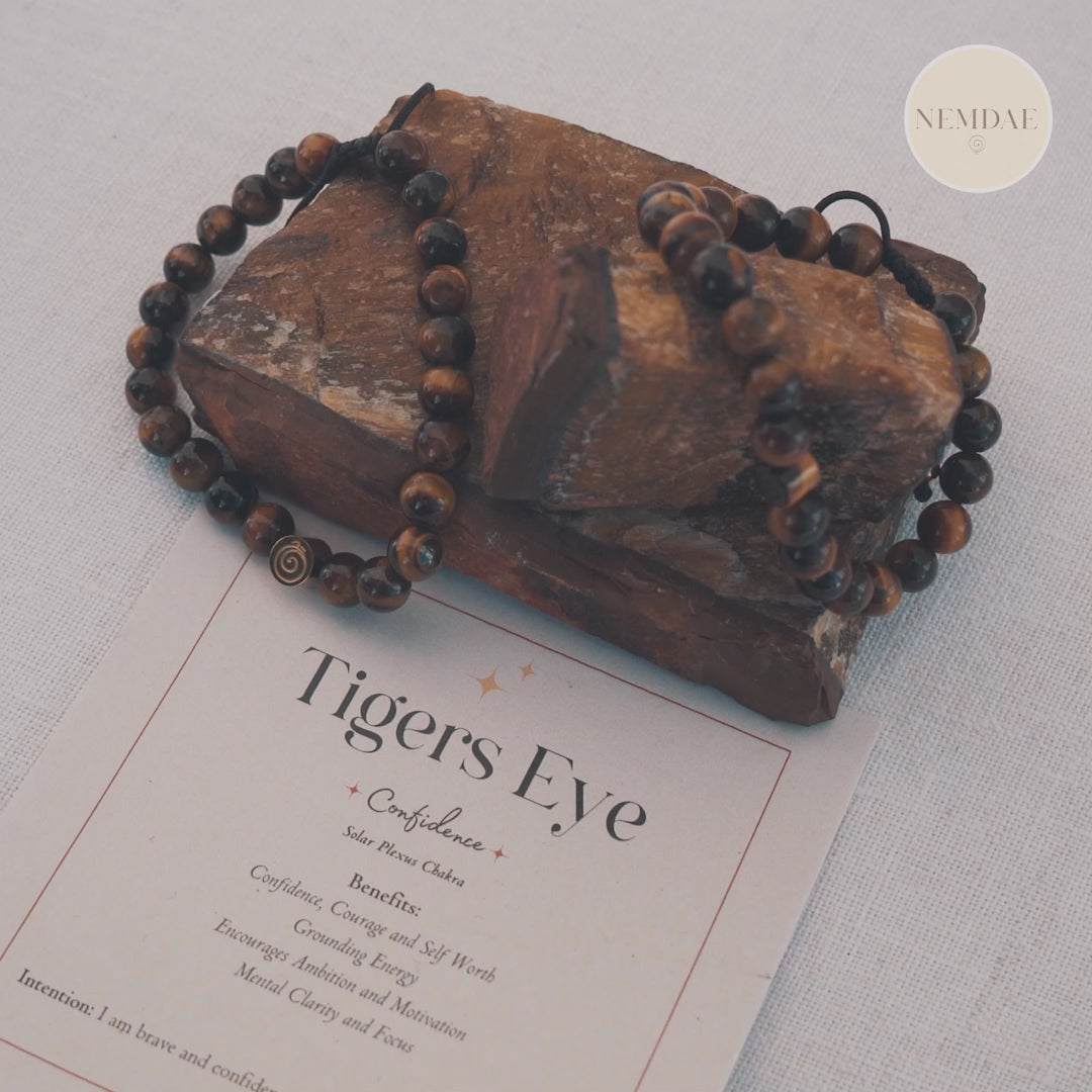 Tiger Eye Confidence Bracelet - Adult