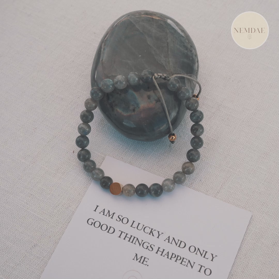 Labradorite Crystal Reminder Bracelet – Transformation | Adult
