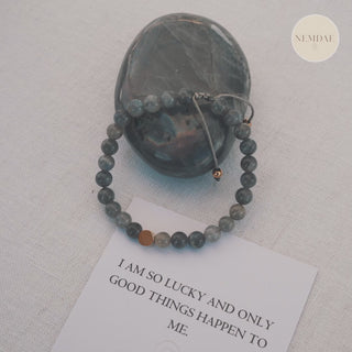 Labradorite Crystal Reminder Bracelet – Transformation | Adult